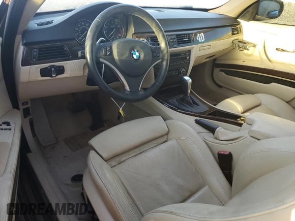 2011 BMW 3 Series 328i with VIN WBAKE3C58BE558183, listed as a Copart auction lot 46432805 with 107,705 mi miles and Salvage Title. Bid and sale history available at carsss.com. Image 8.