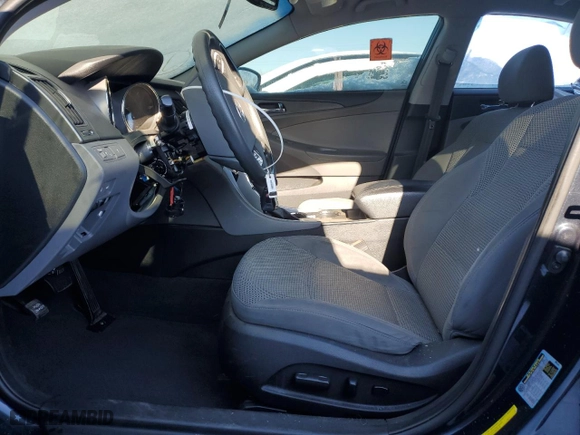 2012 Hyundai Sonata GLS with VIN 5NPEB4ACXCH470690, listed as a Copart auction lot 77692684 with 0 mi miles and Salvage Title. Bid and sale history available at carsss.com. Image 7.