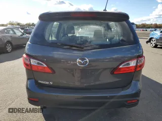 2015 Mazda 5 Grand Touring with VIN JM1CW2DL8F0180607, listed as a Copart auction lot 75585224 with 47,954 mi miles and Salvage title. Bid and sale history available at DreamBid. Image 6.