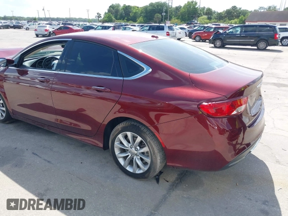 2015 Chrysler 200 C with VIN 1C3CCCCB4FN655152, listed as a IAAI auction lot 41953932 with 67,014 mi miles and . Bid and sale history available at DreamBid. Image 3.