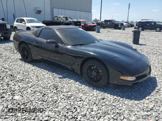 2001 Chevrolet Corvette with VIN 1G1YY22G615111053, listed as a Copart auction lot 55229005 with 33,555 mi miles and Salvage Title. Bid and sale history available at DreamBid. Image 4.