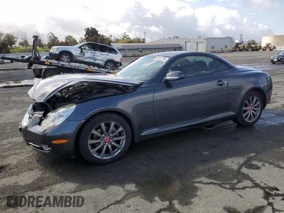 2006 Lexus SC 430 with VIN JTHFN48Y469003113, listed as a Copart auction lot 49112775 with 59,639 mi miles and Salvage title. Bid and sale history available at DreamBid. Image 1.