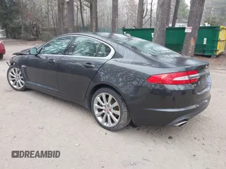 2014 Jaguar XF V6 SC with VIN SAJWJ0EF9E8U12853, listed as a IAAI auction lot 41780409 with 138,329 mi miles. Bid and sale history available at carsss.com. Image 3.