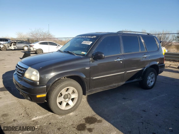 2001 Suzuki XL-7 with VIN JS3TY92V614103969, listed as a Copart auction lot 46933965 with 162,122 mi miles and Salvage Title. Bid and sale history available at carsss.com. Image 1.