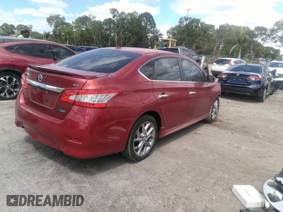 2014 Nissan Sentra SV with VIN 3N1AB7AP4EY312924, listed as a IAAI auction lot 41925870 with 86,680 mi miles and . Bid and sale history available at DreamBid. Image 4.