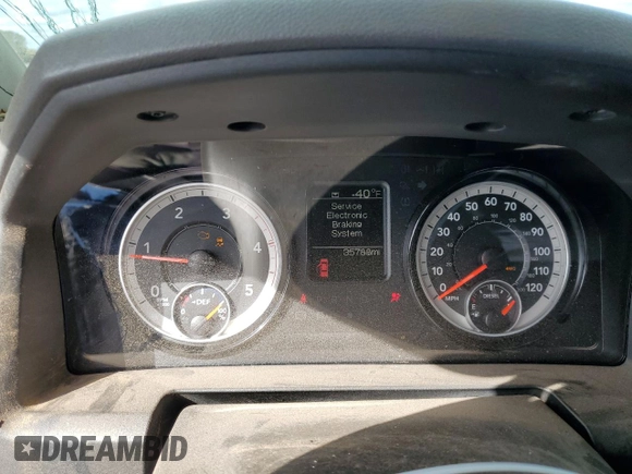 2014 Ram 2500 Tradesman with VIN 3C6UR5HL0EG237424, listed as a Copart auction lot 79451094 with 35,788 mi miles and Salvage Title. Bid and sale history available at carsss.com. Image 9.