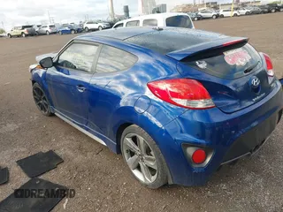 2015 Hyundai Veloster Turbo with VIN KMHTC6AE1FU241662, listed as a IAAI auction lot 42071618 with Not provided miles and . Bid and sale history available at DreamBid. Image 3.