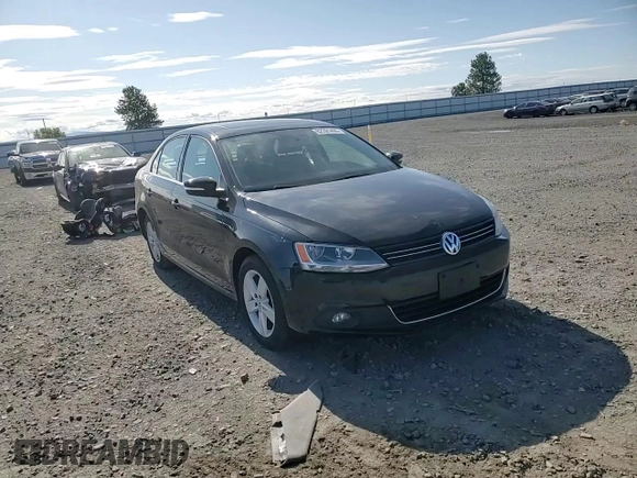 2011 Volkswagen Jetta TDI w/Nav with VIN 3VWLL7AJ3BM081805, listed as a Copart auction lot 62791495 with 115,352 mi miles and Salvage title. Bid and sale history available at DreamBid. Image 13.