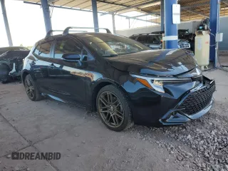 2024 Toyota Corolla Hatchback SE with VIN JTND4MBE1R3218767, listed as a Copart auction lot 75134184 with 13,440 mi miles and Salvage Title. Bid and sale history available at carsss.com. Image 4.