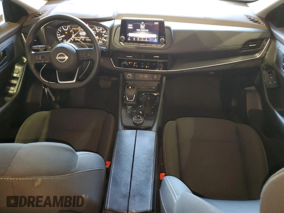 2023 Nissan Rogue S with VIN 5N1BT3AB3PC947264, listed as a Copart auction lot 58341395 with 40,557 mi miles and Clean title. Bid and sale history available at DreamBid. Image 8.