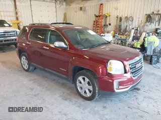 2016 GMC Terrain SLT z VIN 2GKFLUE37G6338237, wystawiony jako IAAI lot #42237457 z przebiegiem 166 215 mil mil oraz . Historia ofert i sprzedaży dostępna na DreamBid. Obrazek 1.