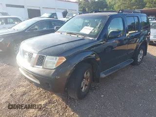 2007 Nissan Pathfinder SE with VIN 5N1AR18U87C643711, listed as a IAAI auction lot 42668160 with 330,981 mi miles and . Bid and sale history available at DreamBid. Image 2.