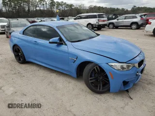 2015 BMW M4 with VIN WBS3U9C55FP967287, listed as a Copart auction lot 40572814 with 85,981 mi miles. Bid and sale history available at carsss.com. Image 4.