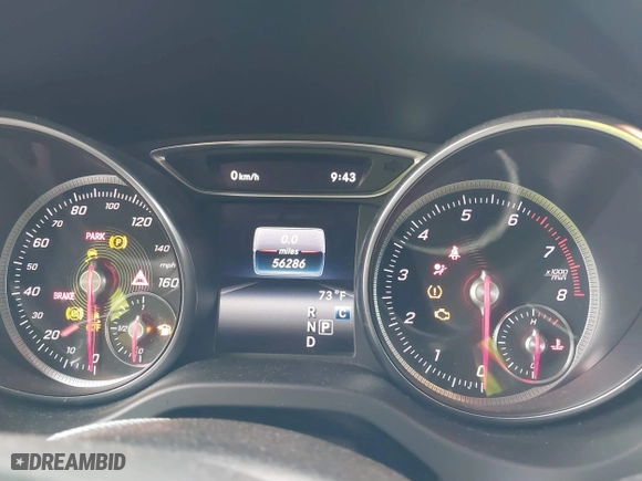 2019 Mercedes-Benz CLA with VIN WDDSJ4EB8KN749874, listed as a IAAI auction lot 41653051 with 56,286 mi miles. Bid and sale history available at carsss.com. Image 7.