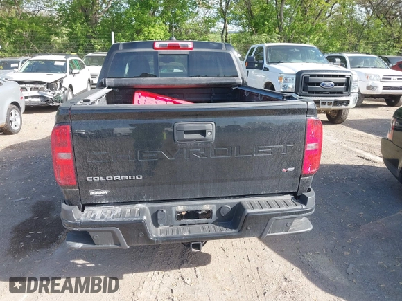 2021 Chevrolet Colorado 4WD Z71 with VIN 1GCGTDEN5M1167486, listed as a IAAI auction lot 42124990 with 162,297 mi miles and . Bid and sale history available at DreamBid. Image 16.