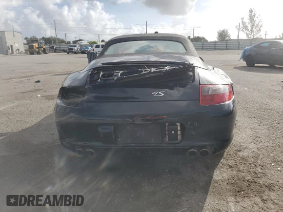 2006 Porsche 911 Carrera S with VIN WP0CB29906S767865, listed as a Copart auction lot 78164514 with Not Provided miles and Salvage Title. Bid and sale history available at carsss.com. Image 6.