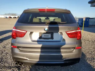 2016 BMW X3 xDrive28i with VIN 5UXWX9C57G0D80273, listed as a Copart auction lot 50229165 with 0 mi miles and Salvage Title. Bid and sale history available at carsss.com. Image 6.