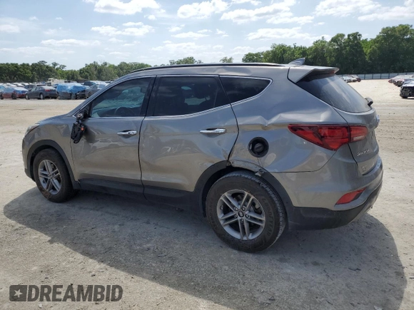 2018 Hyundai Santa Fe 2.4L with VIN 5NMZU3LB0JH064275, listed as a Copart auction lot 54542945 with 102,529 mi miles and Salvage title. Bid and sale history available at DreamBid. Image 2.