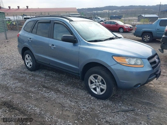 2009 Hyundai Santa Fe GLS with VIN 5NMSG13D29H260129, listed as a IAAI auction lot 42035462 with 150,200 mi miles. Bid and sale history available at carsss.com. Image 1.