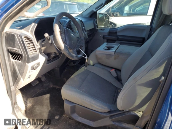 2015 Ford F-150 XL with VIN 1FTEW1CP9FKD16948, listed as a Copart auction lot 39550584 with Not Provided miles and Salvage Title. Bid and sale history available at DreamBid. Image 7.