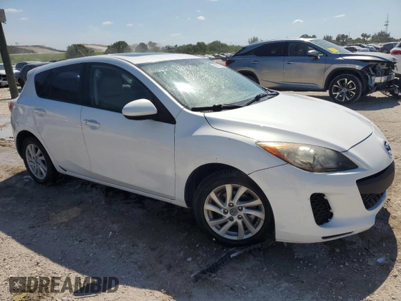2013 Mazda 3 i Grand Touring with VIN JM1BL1M7XD1819904, listed as a Copart auction lot 53079485 with 144,509 mi miles and Salvage Title. Bid and sale history available at DreamBid. Image 4.
