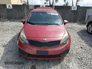2015 Kia Rio LX with VIN KNADM4A37F6437017, listed as a Copart auction lot 50953015 with 95,341 mi miles and Salvage Title. Bid and sale history available at carsss.com. Image 5.