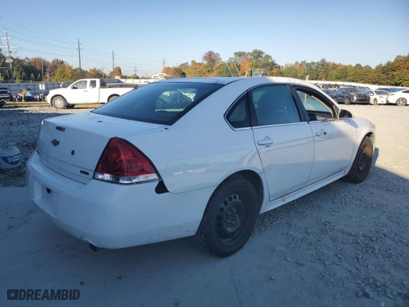 2014 Chevrolet Impala Limited Police Police with VIN 2G1WD5E30E1155375, listed as a Copart auction lot 75031634 with NaN miles and Salvage Title. Bid and sale history available at carsss.com. Image 3.