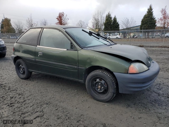 1999 Chevrolet Metro with VIN 2C1MR2268X6701369, listed as a Copart auction lot 84494354 with NaN miles and Salvage Title. Bid and sale history available at carsss.com. Image 4.