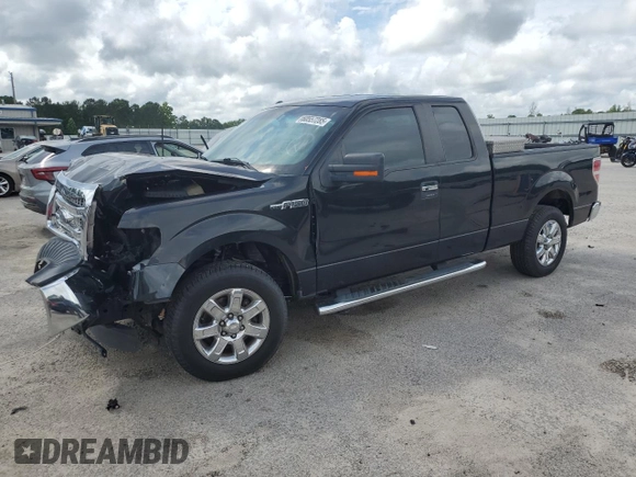 2013 Ford F-150 XL with VIN 1FTEX1CM8DFA85565, listed as a Copart auction lot 60557285 with 100,814 mi miles and Salvage title. Bid and sale history available at DreamBid. Image 1.