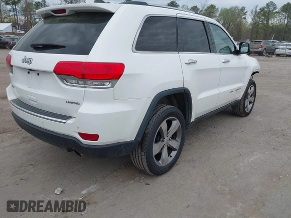 2014 Jeep Grand Cherokee Limited with VIN 1C4RJFBG4EC497089, listed as a IAAI auction lot 41888086 with 178,114 mi miles. Bid and sale history available at carsss.com. Image 4.