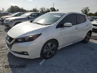 2022 Nissan LEAF SV z VIN 1N4AZ1CV5NC551415, wystawiony jako Copart lot #55431615 z przebiegiem 54 781 mil mil oraz Szkoda całkowita • Salvage title. Historia ofert i sprzedaży dostępna na DreamBid. Obrazek 1.