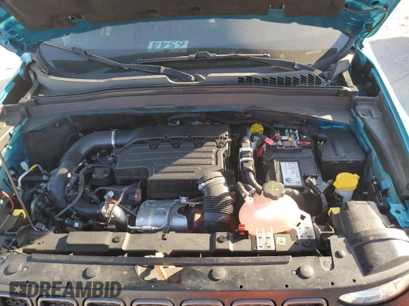 2022 Jeep Renegade Trailhawk with VIN ZACNJDC11NPN50059, listed as a Copart auction lot 43249915 with 32,494 mi miles and Salvage Title. Bid and sale history available at DreamBid. Image 12.