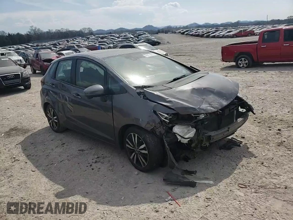 2019 Honda Fit EX with VIN 3HGGK5H86KM704379, listed as a Copart auction lot 49114915 with 134,292 mi miles and Salvage Title. Bid and sale history available at DreamBid. Image 12.