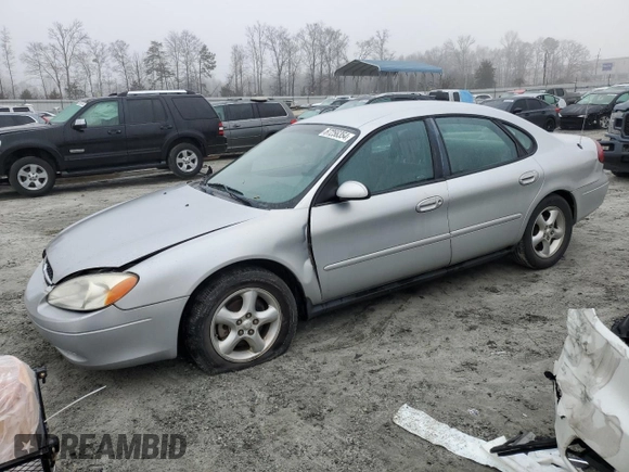 2000 Ford Taurus SE with VIN 1FAFP53U6YA132385, listed as a Copart auction lot 87256354 with 160,109 mi miles and Salvage Title. Bid and sale history available at DreamBid. Image 1.