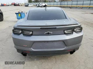 2020 Chevrolet Camaro 1LT with VIN 1G1FB1RSXL0129049, listed as a Copart auction lot 43091213 with 52,886 mi miles. Bid and sale history available at carsss.com. Image 6.