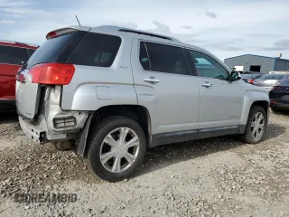 2017 GMC Terrain SLT z VIN 2GKFLUEK5H6320716, wystawiony jako Copart lot #55837545 z przebiegiem 141 978 mil mil oraz Szkoda całkowita • Salvage title. Historia ofert i sprzedaży dostępna na DreamBid. Obrazek 3.