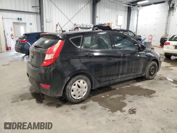 2013 Hyundai Accent GS with VIN KMHCT5AE1DU136420, listed as a Copart auction lot 48045485 with 204,649 mi miles and Clean Title. Bid and sale history available at carsss.com. Image 3.