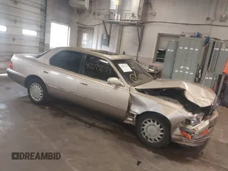 1992 Lexus LS z VIN JT8UF11E7N0140178, wystawiony jako IAAI lot #42077274 z przebiegiem 156 254 mil mil oraz . Historia ofert i sprzedaży dostępna na DreamBid. Obrazek 1.