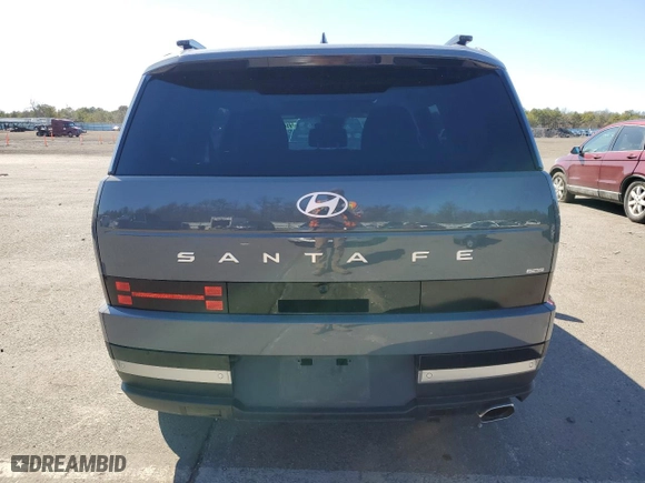 2024 Hyundai Santa Fe Limited with VIN 5NMP4DGLXRH041601, listed as a Copart auction lot 50257125 with 4,002 mi miles and Salvage Title. Bid and sale history available at carsss.com. Image 6.