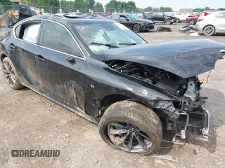 2022 Lexus IS 350 F Sport with VIN JTHGZ1E25N5026140, listed as a IAAI auction lot 42465461 with 33,025 mi miles and . Bid and sale history available at DreamBid. Image 1.