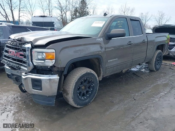 2014 GMC Sierra 1500 SLE with VIN 1GTV2UEH2EZ128586, listed as a IAAI auction lot 41691269 with 175,584 mi miles. Bid and sale history available at carsss.com. Image 2.