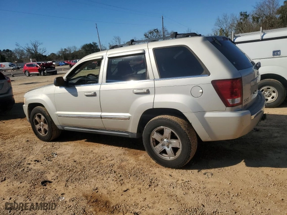 2007 Jeep Grand Cherokee Limited with VIN 1J8HR58N57C500713, listed as a Copart auction lot 46758675 with 147,000 mi miles and Clean Title. Bid and sale history available at carsss.com. Image 2.