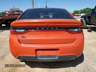 2015 Dodge Dart SXT with VIN 1C3CDFBBXFD242366, listed as a Copart auction lot 51974475 with 179,001 mi miles and Salvage Title. Bid and sale history available at carsss.com. Image 6.