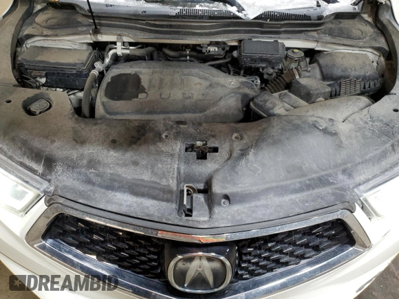2017 Acura MDX with VIN 5FRYD4H31HB008763, listed as a Copart auction lot 44217105 with 156,338 mi miles and Salvage Title. Bid and sale history available at carsss.com. Image 13.