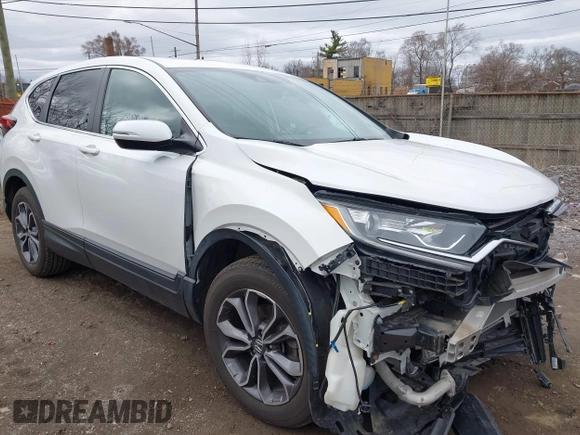 2020 Honda CR-V EX-L with VIN 2HKRW2H89LH650688, listed as a IAAI auction lot 41930824 with 46,726 mi miles. Bid and sale history available at carsss.com. Image 1.
