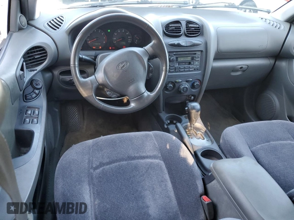 2001 Hyundai Santa Fe GLS with VIN KM8SC83D91U084712, listed as a Copart auction lot 87107674 with 111,465 mi miles and Clean Title. Bid and sale history available at carsss.com. Image 8.