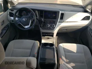 2017 Toyota Sienna LE with VIN 5TDJZ3DC1HS158937, listed as a Copart auction lot 70856204 with 110,572 mi miles and Salvage title. Bid and sale history available at DreamBid. Image 8.
