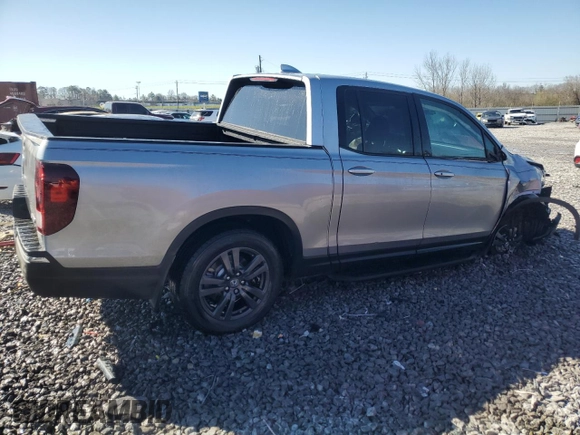 2020 Honda Ridgeline Sport с VIN 5FPYK3F10LB021538, выставлен на аукционе Copart как лот 48332595 с пробегом 24 790 миль миль и Списание • Salvage title. История ставок и продаж доступна на DreamBid. Изображение 3.