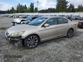 2013 Honda Accord Sport with VIN 1HGCR2F57DA158287, listed as a Copart auction lot 56207065 with 135,591 mi miles and Salvage Title. Bid and sale history available at DreamBid. Image 1.
