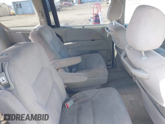2007 Honda Odyssey EX with VIN 5FNRL38457B141956, listed as a IAAI auction lot 41818619 with 160,649 mi miles. Bid and sale history available at carsss.com. Image 8.